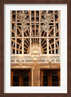 Framed Detail of the Marine Building, Vancouver, British Columbia, Canada