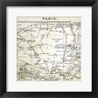 All About Paris IV Framed Print