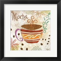 Colorful Coffee I Framed Print