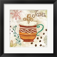 Colorful Coffee II Framed Print