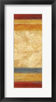 Tapestry Stripe Panel II Framed Print