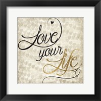 Love Life II Framed Print