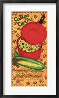 Framed Calico Corn