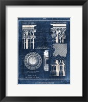 Vintage Blueprints II Framed Print