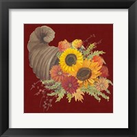 Autumn Floral III Framed Print