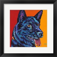 Dogs in Color I Framed Print