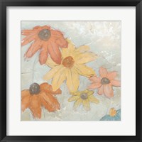 Floral Fresco II Framed Print