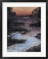 Twilight Canal II Framed Print
