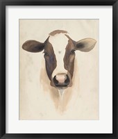 Watercolor Animal Study VII Framed Print