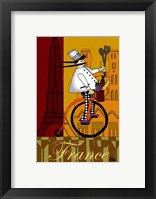 Chef in France Framed Print