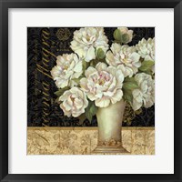 Antique Floral Still Life II Framed Print