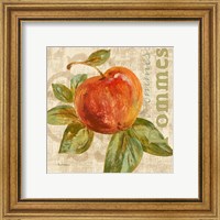 Framed 'Rustic Fruit I' border=