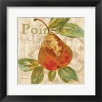 Rustic Fruit IV Framed Print