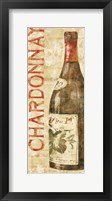 Wine Stucco I Framed Print