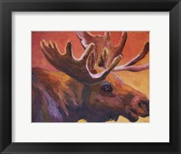 Framed Milton the Moose