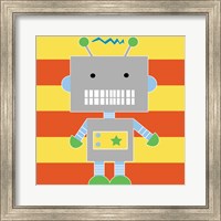 Framed Robot - Stripes