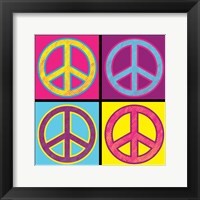 Framed Peace - Colorful