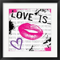 Love Is 1 Framed Print