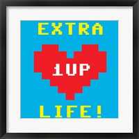 Extra Life Framed Print