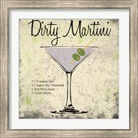 Framed 'Dirty Martini' border=