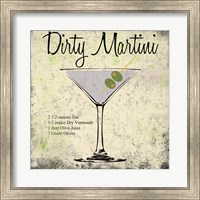 Framed 'Dirty Martini' border=