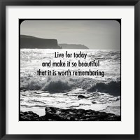 Inspiration - Shore Framed Print