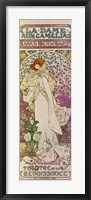 Framed La Dame aux Camelias, Sarah Bernhardt, Paris 1894