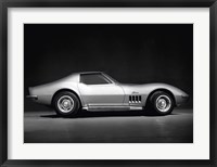 Framed Corvette Stingray