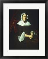 Framed Mrs Samuel Hill (Miriam Kilby) 1764