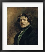 Framed Delacroix, Self-Portrait