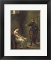 Framed Hamlet and Ophelia