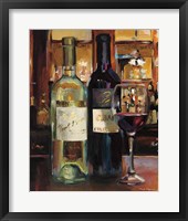 Framed Reflection of Wine II