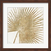 Framed Gold Leaves II