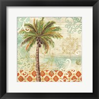 Framed Spice Palms I