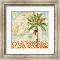 Framed Spice Palms II