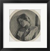 Framed Ellen Terry At The Age Of Sixteen, 1864