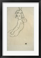 Framed Nude Child, 1917