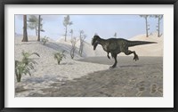 Framed Monolophosaurus Running