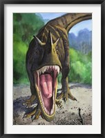 Framed Ceratosaurus Dentisulcatus