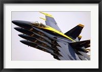 Framed Four Blue Angels F/A-18C Hornets