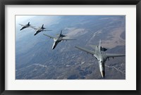 Framed Four Royal Australian Air Force F-111