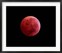 Framed Total Lunar Eclipse