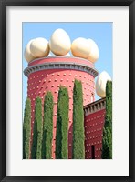 Framed Dali Theater and Museum exterior, Figueres, Spain