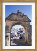 Framed Entry to Jewish Quarter, Puerta de la Exijara, Ronda, Spain