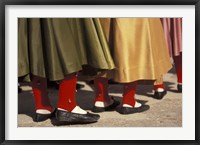 Framed Children's Dance Group at Poble Espanyol, Montjuic, Barcelona, Spain