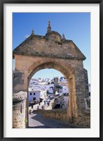 Framed Entry to Ronda's Jewish Quarter, Andalucia, Spain