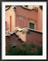 Framed Sights of Parc Guell, Barcelona, Spain