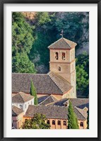 Framed Rooftops of the Albayzin district, Granada, Spain