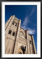 Framed Spain, Castilla y Leon Region, Avila Avila Cathedral detail