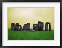 Framed Stonehenge, England